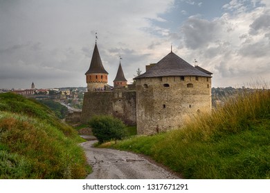 Kamieniec Podolski fortress - one of the most famous and beautiful castles in Ukraine. - Shutterstock ID 1317671291