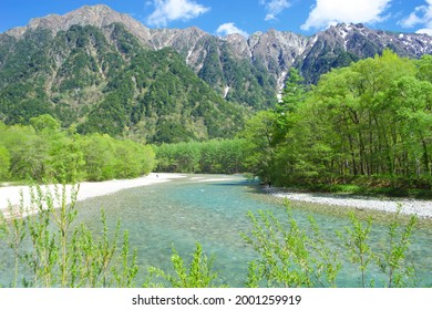 Kamikochi Japanese Alpine Wilderness Wonderland Kamikochi Stock Photo ...