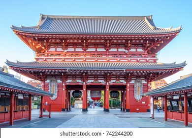 kaminarimon of sensoji in Asakusa, Tokyo, Japan - Powered by Shutterstock