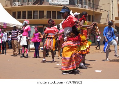 Kampala, Uganda, 10/08/2017 : Kampala City Festival - Carnival 2017