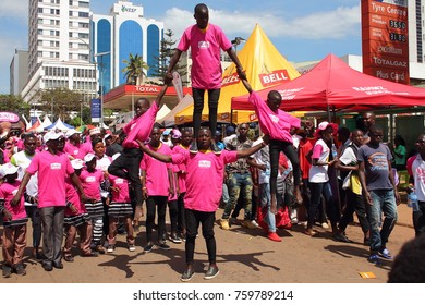 Kampala, Uganda, 10/08/2017 : Kampala City Festival - Carnival 2017