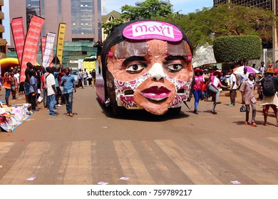 Kampala, Uganda, 10/08/2017 : Kampala City Festival - Carnival 2017