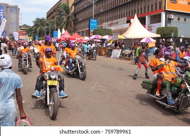 Kampala, Uganda, 10/08/2017 : Kampala City Festival - Carnival 2017