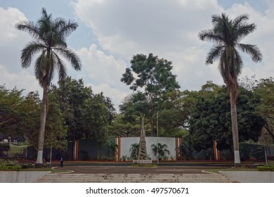 KAMPALA, UGANDA - CIRCA SEPTEMBER 2016: The Independence Monument