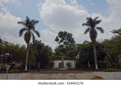 KAMPALA, UGANDA - CIRCA SEPTEMBER 2016: The Independence Monument