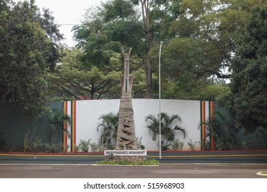 KAMPALA, UGANDA - CIRCA SEPTEMBER 2016: The Independence Monument