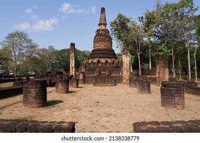 Kamphaeng Phet Historical Park, Kamphaeng Phet. Thailand, 10.02.2022