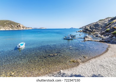 Kampos Beach In Patmos Island