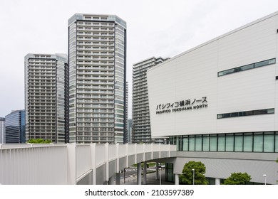 KANAGAWA, JAPAN - 23 March 2021：Pacifico Yokohama North