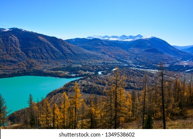 Kanas Lake In Autumn