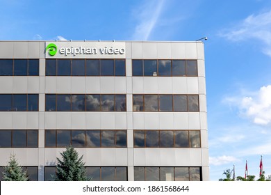 Kanata, Ottawa, Canada - August 8, 2020: Epiphan Video Headquarters In Kanata, Ottawa, Canada. Epiphan Systems (Epiphan Video) Is An AV Equipment Manufacturer. 