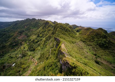 Kandungaw Peak In Cebu Island, Nice Mountain Track