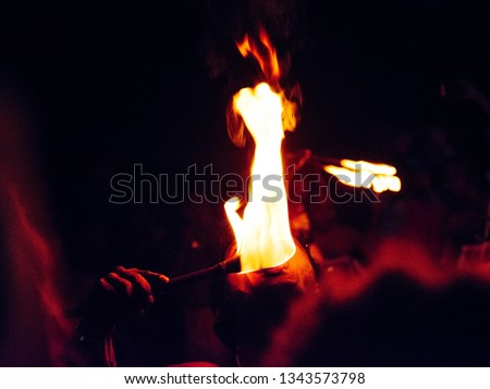 Kandyan Fire Dancer