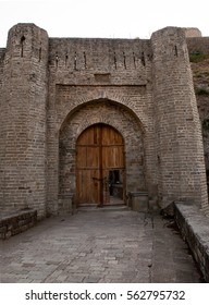 The Kangra Fort, The Main Entrance Gate. Himachal Pradesh, District Of Kangra, India.