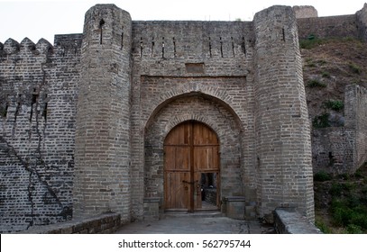 The Kangra Fort, The Main Entrance Gate. Himachal Pradesh, District Of Kangra, India.