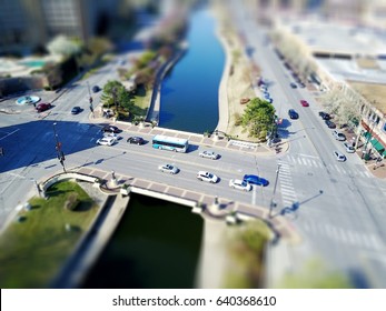 Kansas City Country Club Plaza Over Brush Creek