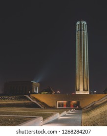 Kansas City, Missouri - December 10th, 2018: National WWI Museum & Memorial