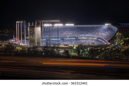 Kansas City, Missouri - October 28, 2015: Game Two Of The World Series At Kauffman Stadium