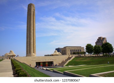 Kansas City, MO/USA - Aug 4, 2018: National World War I Museum And Memorial