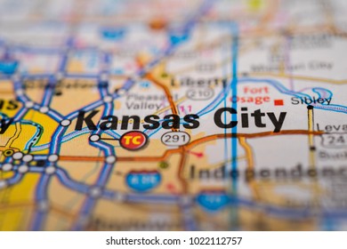 Kansas City On USA Map