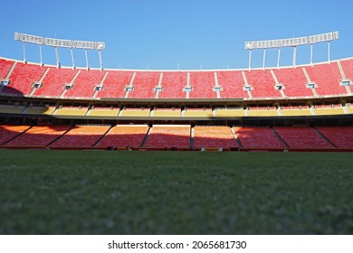 KANSAS CITY, UNITED STATES - Nov 11, 2015: The Famous Kansas City Chiefs NFM Stadium, USA