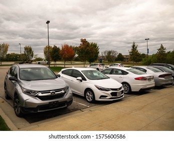 Kansas City, USA - October 23 2019:  The University Of Kansas Campus