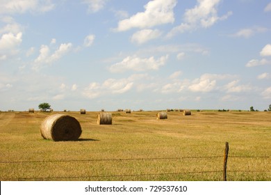 Kansas Hay Field