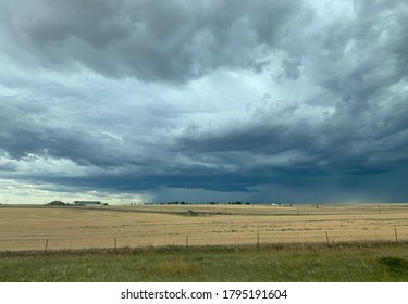 Kansas Storm Cell In The Great Plains