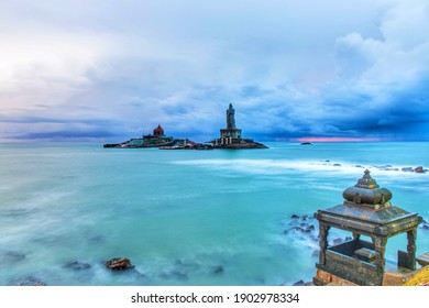 Kanyakumari Southernmost Point Peninsular India Meeting Stock Photo ...