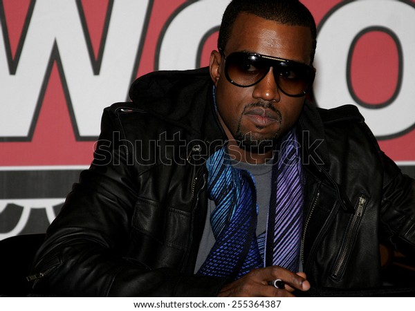 Kanye West Attends Instore Signing His Stock Photo Edit Now 255364387