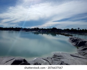 Kaolin Lake At Belitung Island