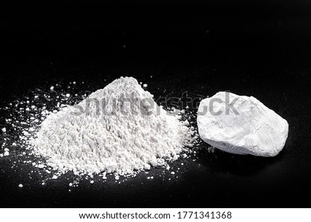 Kaolin or kaolin is an ore composed of hydrated aluminum silicates, such as kaolinite and haloisite