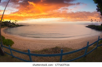 Kapalua Bay On Maui Sunset