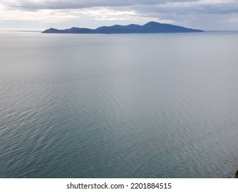 Kapiti Island Off The Coast Of New Zealand