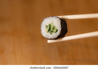 Kappamaki Sushi Roll Cucumber Rice