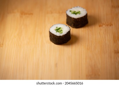 Kappamaki Sushi Roll Cucumber Rice