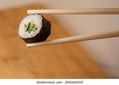 Kappamaki Sushi Roll Cucumber Rice