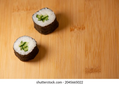 Kappamaki Sushi Roll Cucumber Rice