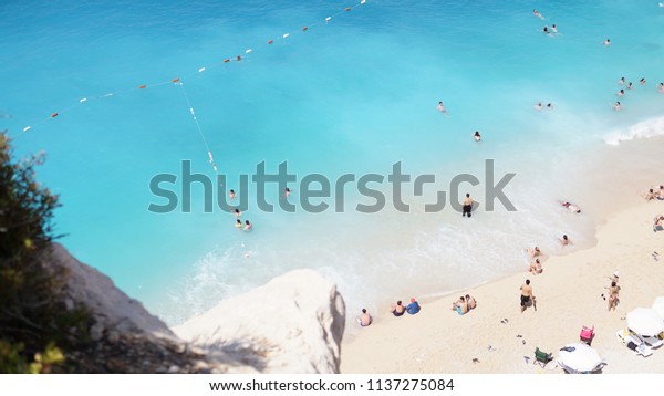 Kaputas Beach Antalya Kas Turkey 07142018 Stock Photo Edit