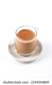 Karak Chai, Karak Tea, Drinks, Delicious And Tasty Tea ,white Background.