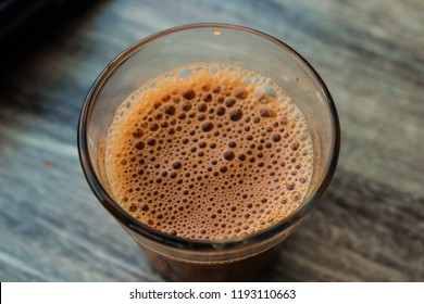 Karak Tea In A Glass