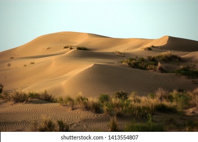 The Karakum Desert In Turkmenistan