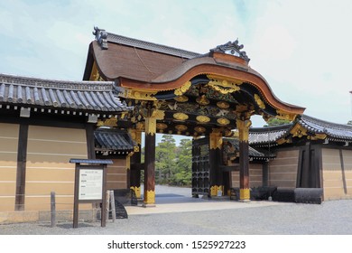 Karamon Gate In Nijo Castle, Kyoto