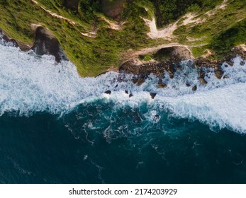 Karang Boma Cliff Bird Eye View