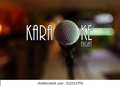 Karaoke Text - Karaoke Night