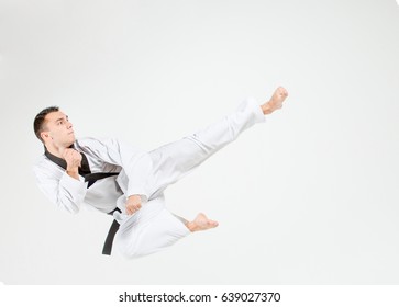 Taekwondo girl spinning jump kicks high best adult free images