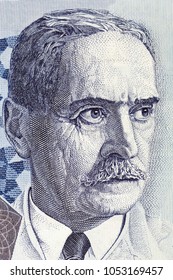 Karl Landsteiner Portrait From Austrian Money 
