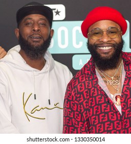 Karlous Miller And Chico Bean - Attends The 2019 BET Social Awards At The Tyler Perry Studios In Atlanta, Georgia USA On Sunday March 3, 2019