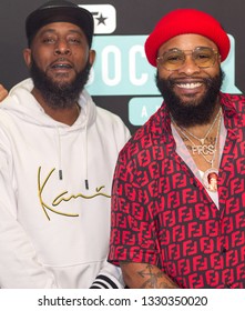 Karlous Miller And Chico Bean - Attends The 2019 BET Social Awards At The Tyler Perry Studios In Atlanta, Georgia USA On Sunday March 3, 2019