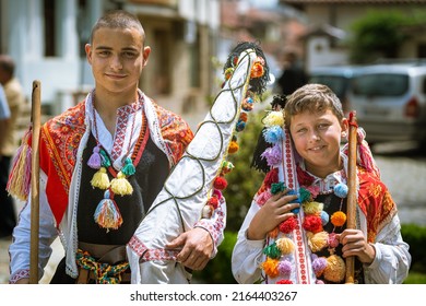 Karlovo Bulgariamay 2022 Bulgarian Boys Traditional Stock Photo ...